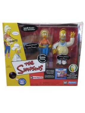 Playmates The Simpsons Interactive Mobile Home with Homer & Lurleen